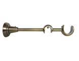 Комбинированный металлический кронштейн для классического настенного карниза с профильной трубой.