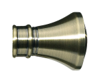 Цвет антик, наконечники для карнизной трубы 19 мм.