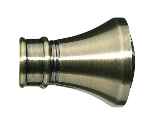 Цвет антик, наконечники для карнизной трубы 19 мм.