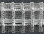 Арт. oc797-г50, лента для пошива штор из Белоруссии. Карандашные складки